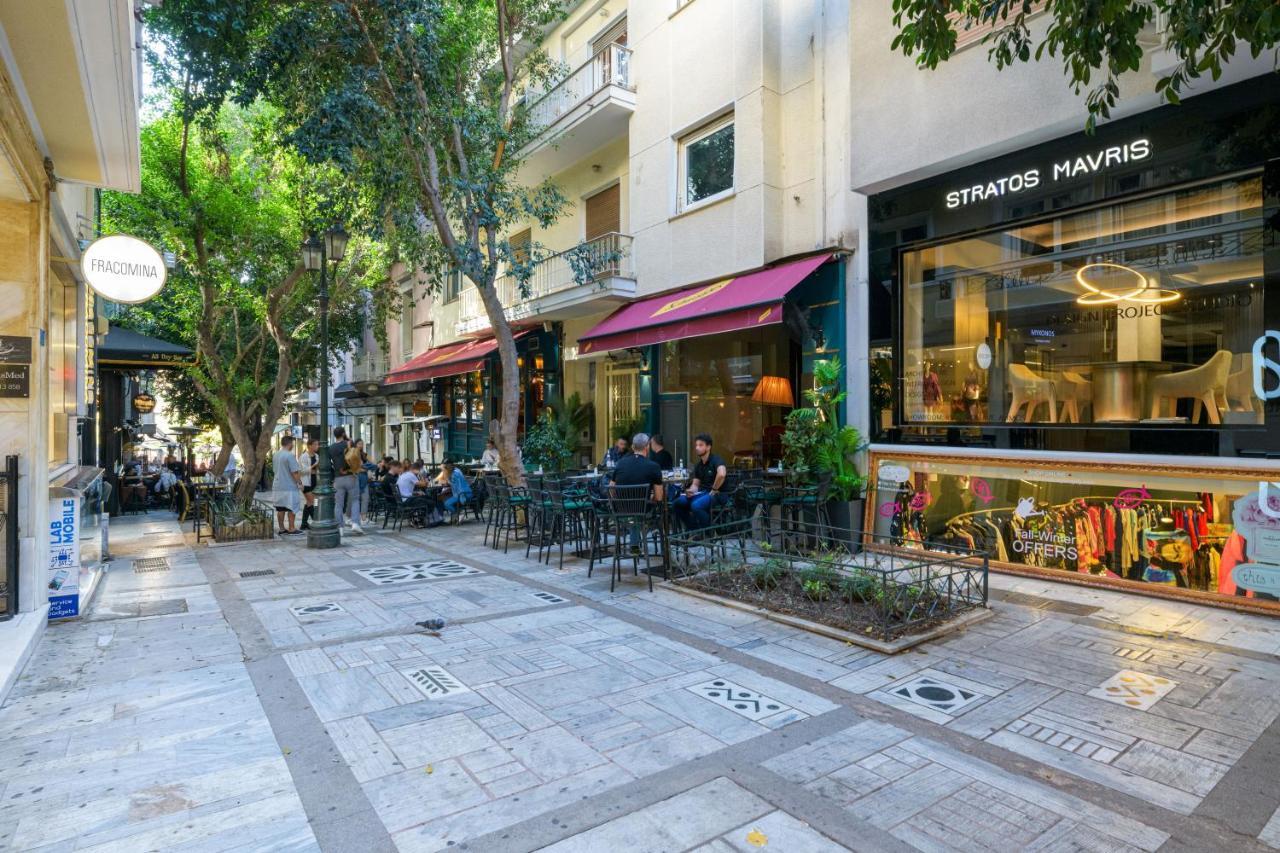 Hubstay - Kolonaki Central Luxury Suite In Athens - 5 Mins Walk To Syndagma, Ermou Exterior photo